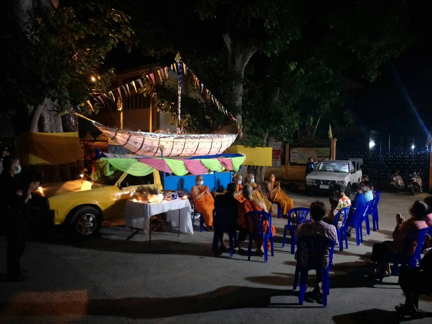 สืบสานประเพณีล่องสะเปา-ท่ามกลางคุมเข้มโควิด