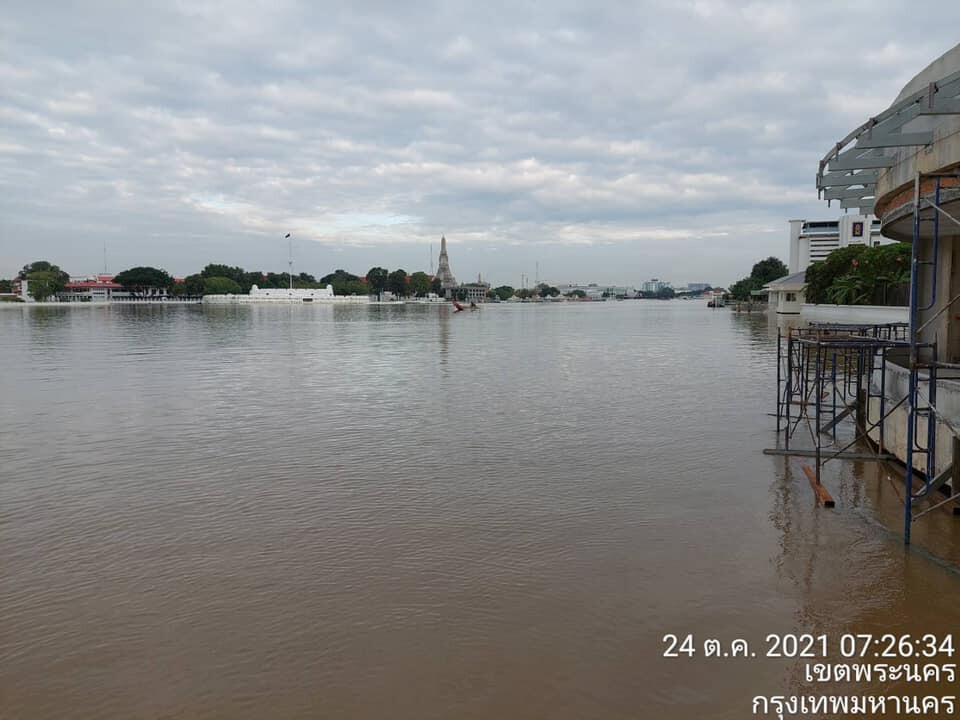 น้ำเหนือไหลผ่านแม่น้ำเจ้าพระยา ยังไม่ส่งผลกระทบกทม. เฝ้าระวังต่อเนื่อง