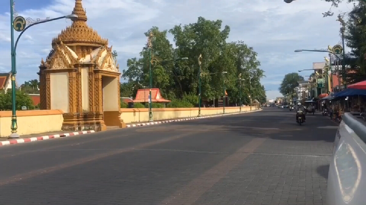 ปิดอำเภอเมืองวันแรกเหงา ถนนเมืองคอนโล่ง