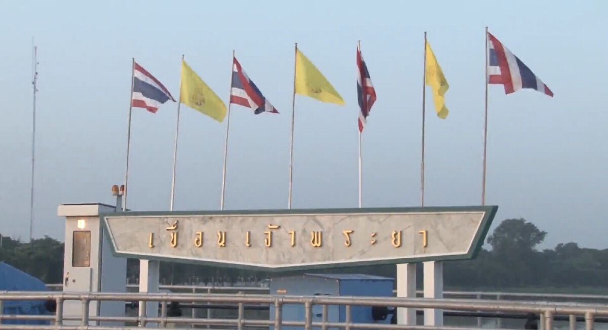 สถานการณ์น้ำในพื้นที่ลุ่มน้ำเจ้าพระยาวันนี้