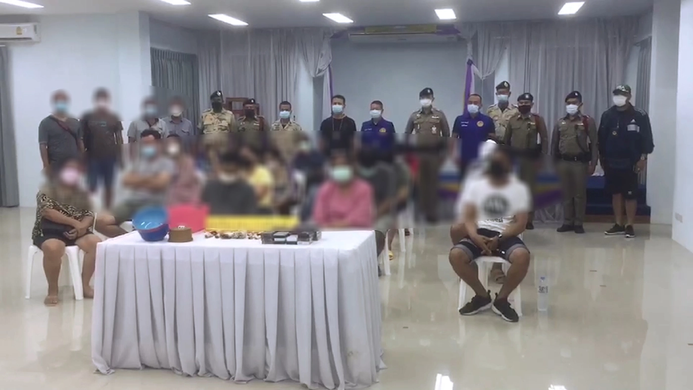 จับวงพนันหาดใหญ่ รวบนักพนันได้ 16 คน ลักลอบเล่นฝ่าฝืนพรก.
