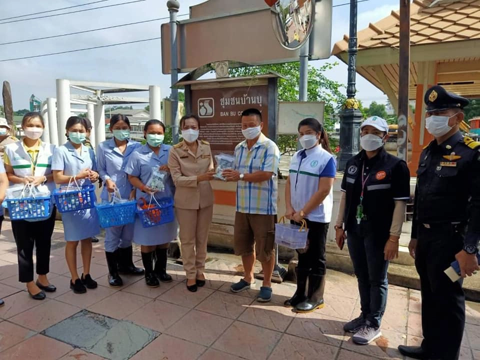 ห่วงใยชาวชุมชนริมคลอง เตรียมพร้อมป้องกันสถานการณ์น้ำ