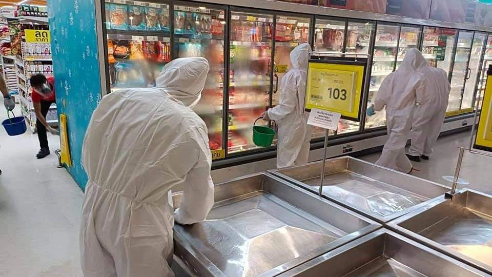 โคราชผวา พนักงานโลตัสสาขาจอหอติดเชื้อจากห้องอาหาร