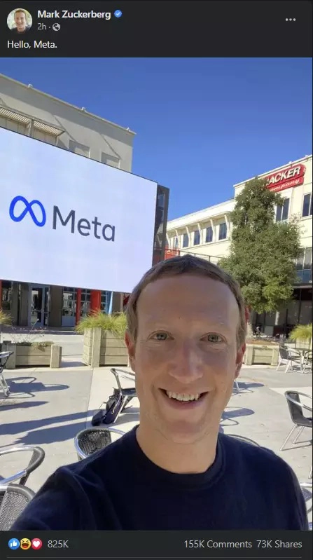 ‘มาร์ค ซัคเคอร์เบิร์ก’ ประกาศวิสัยทัศน์ใหม่ ก้าวสู่โลก ‘Meta’