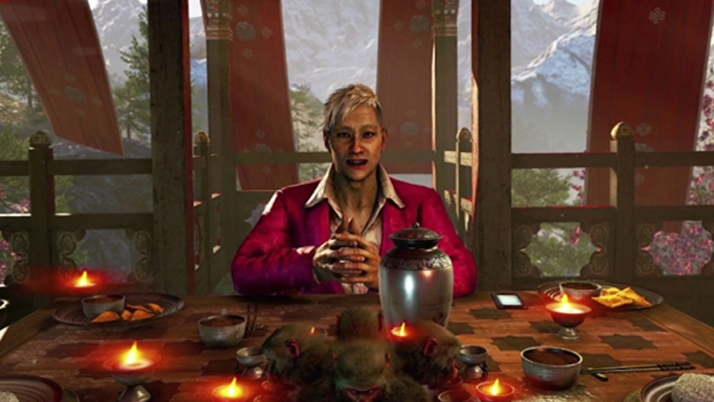 นั่งกินข้าวทำตัวเป็นเด็กดีตามที่เพแกนบอกแต่แรกเรื่องก็จบแล้ว