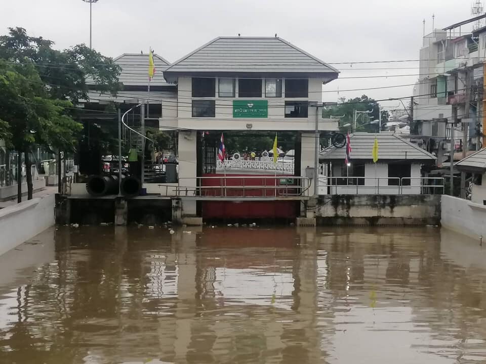 น้ำเหนือไหลผ่านแม่น้ำเจ้าพระยา เฝ้าระวังต่อเนื่อง