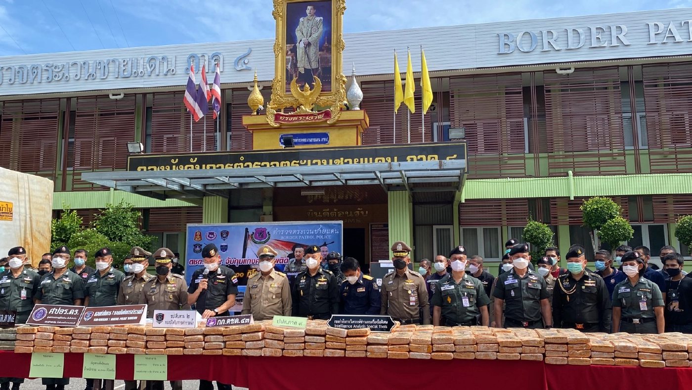 จับคุมเครือข่ายกัญชาข้ามชาติล็อตใหญ่ หนัก 1 ตัน