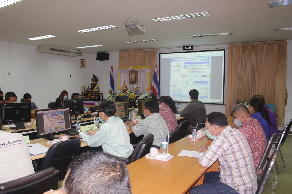 ชลประทานเพชรบุรีเรียกหน่วยงานที่เกี่ยวข้องประชุมรับมือน้ำท่วม