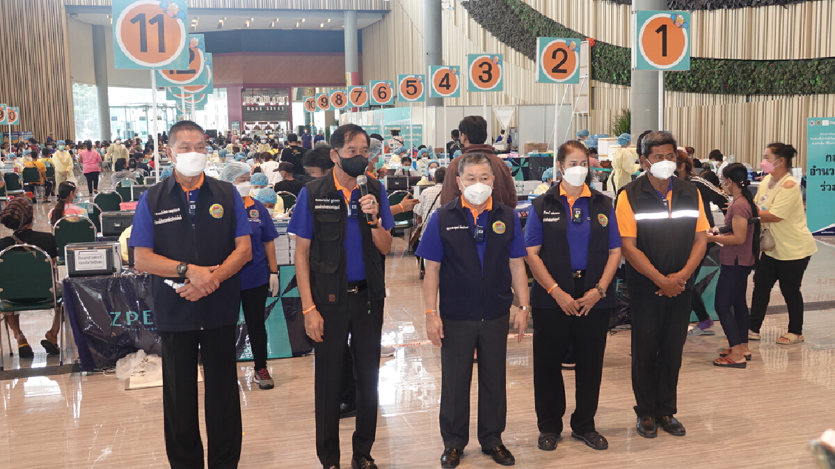 ปิดแล้ว รพ.สนามนายก อบจ.จัดฉีดวัคซีนอีก 2 แสนโดส