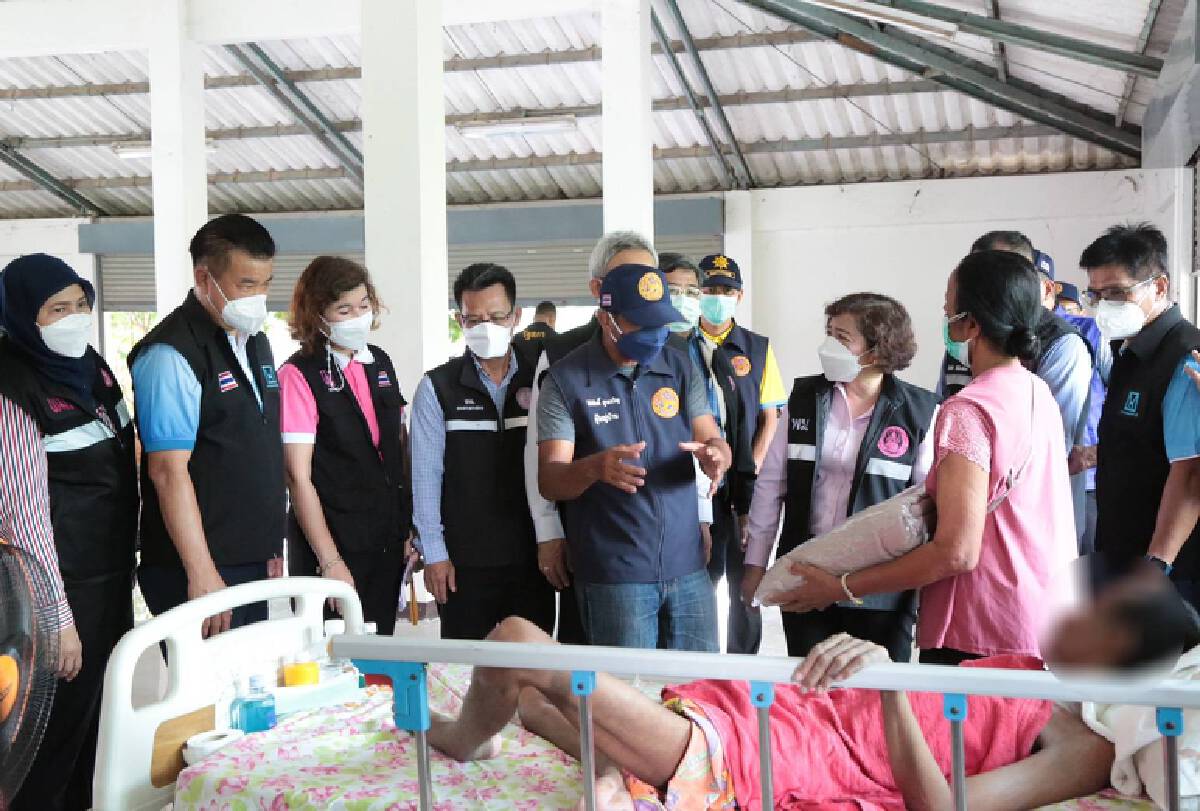 กระทรวงการพัฒนาสังคมและความมั่นคงของมนุษย์ ดึงรัฐสภา และภาคีเครือข่าย ลงพื้นที่เร่งช่วยเหลือชาวบ้านจังหวัดลพบุรี