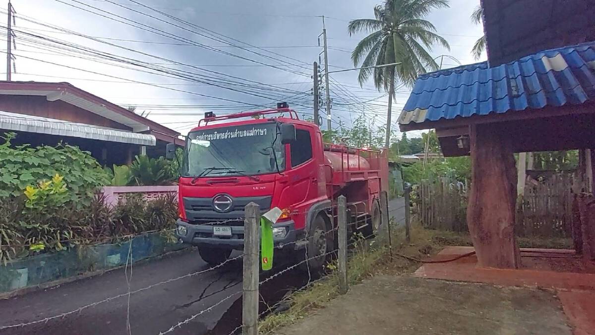 ปาฏิหาริย์!ไฟไหม้พระบรมฉายาลักษณ์ในหลวง ปลอดภัย