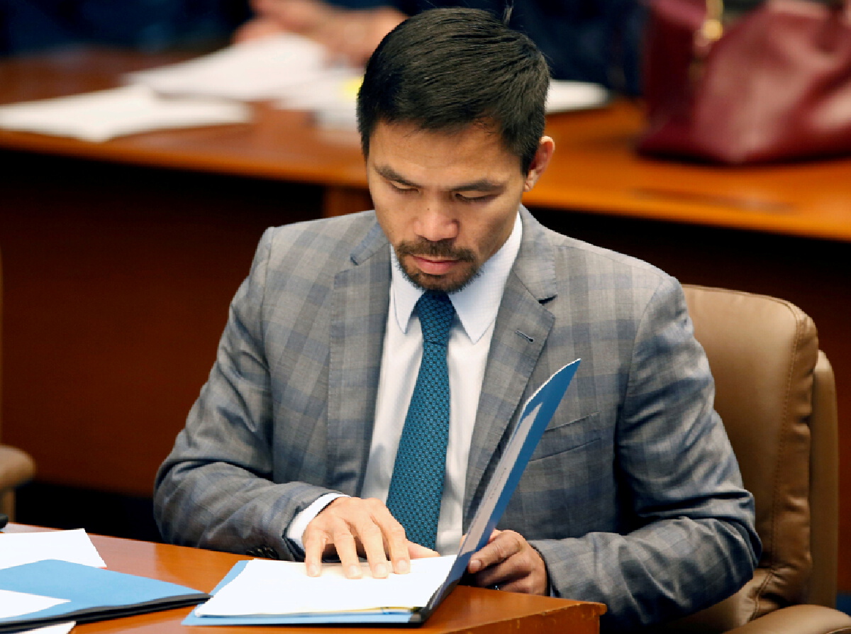 "ปาเกียว"ยื่นใบสมัครชิงประธานาธิบดีฟิลิปปินส์