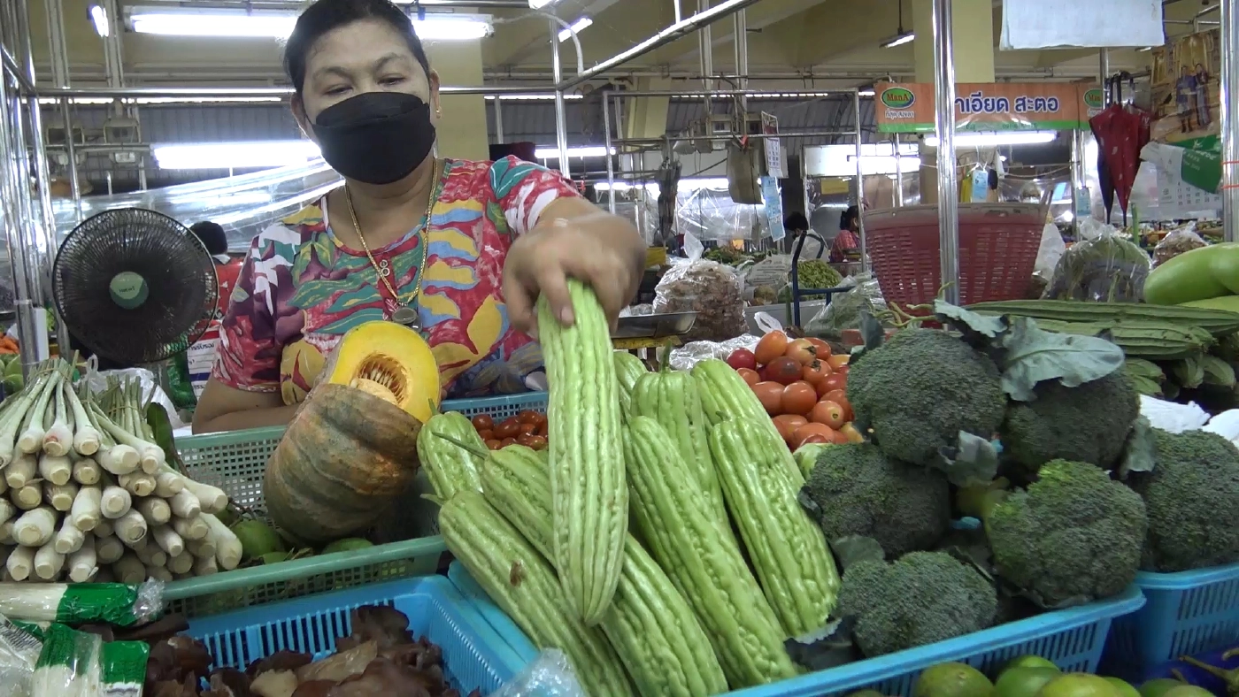 พืชผักตลาดสงขลา ปรับขึ้นราคารับเทศกาลกินเจ