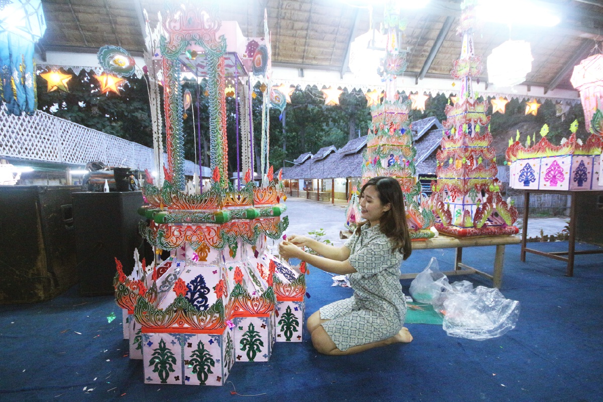 "จองพาราสีรุ้ง"ที่ชุมชนไทใหญ่ทาวน์บ้านผาบ่อง