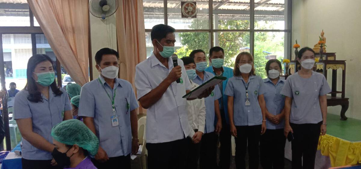 อำนาจเจริญรณรงค์ฉีดวัคซีนนักเรียนล็อตแรก720 คน