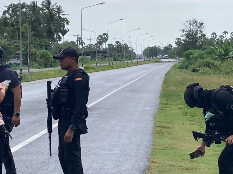 คนร้ายลอบบึ้มรถทหารพรานพลาดเป้า-ไร้เจ็บ