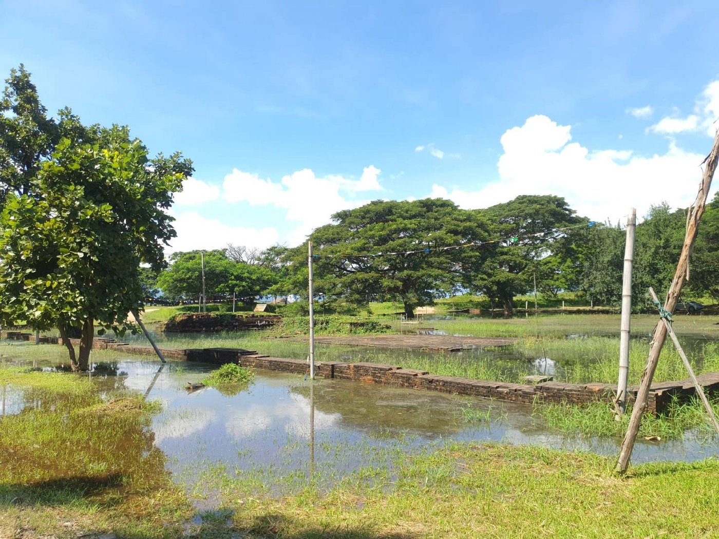 น้ำกว๊านพะเยาเอ่อท่วมชุมชน-โบราณสถานอายุกว่าพันปี