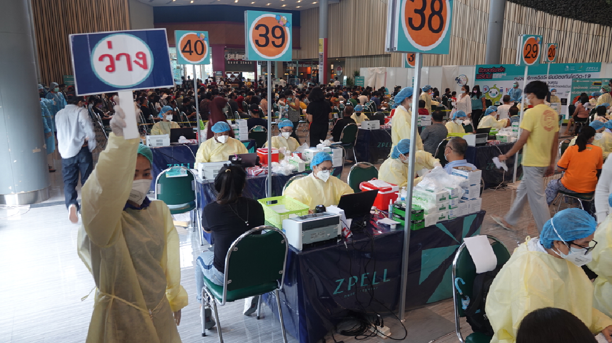 ปิดแล้ว รพ.สนามนายก อบจ.จัดฉีดวัคซีนอีก 2 แสนโดส