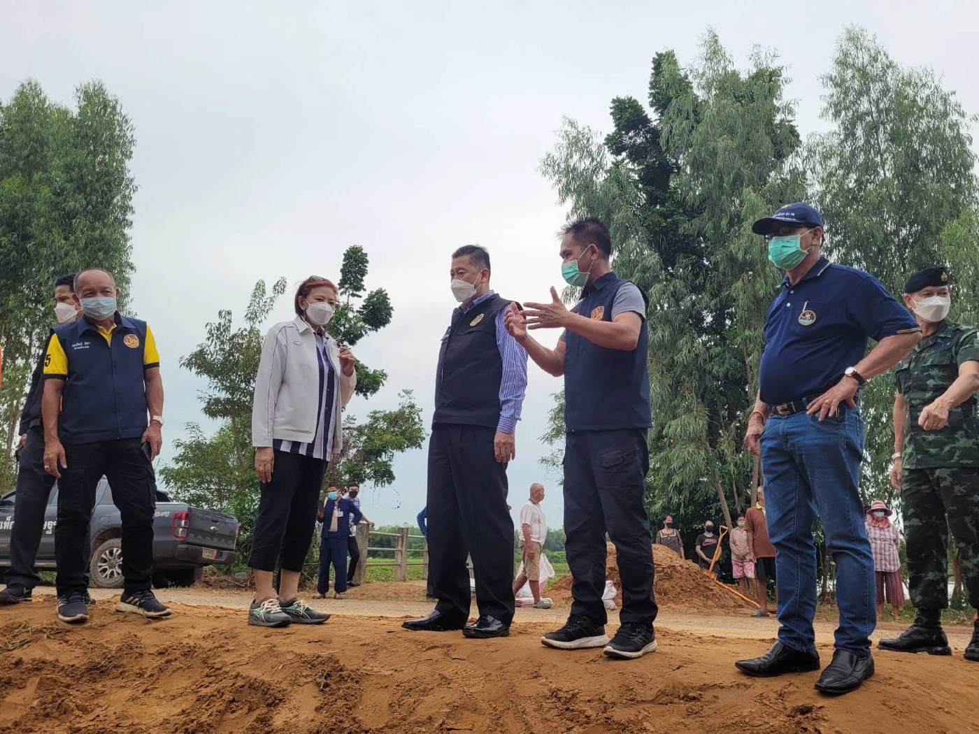 วางแผนเตรียมพร้อมรับมือสถานการณ์น้ำชีหนุนสูง