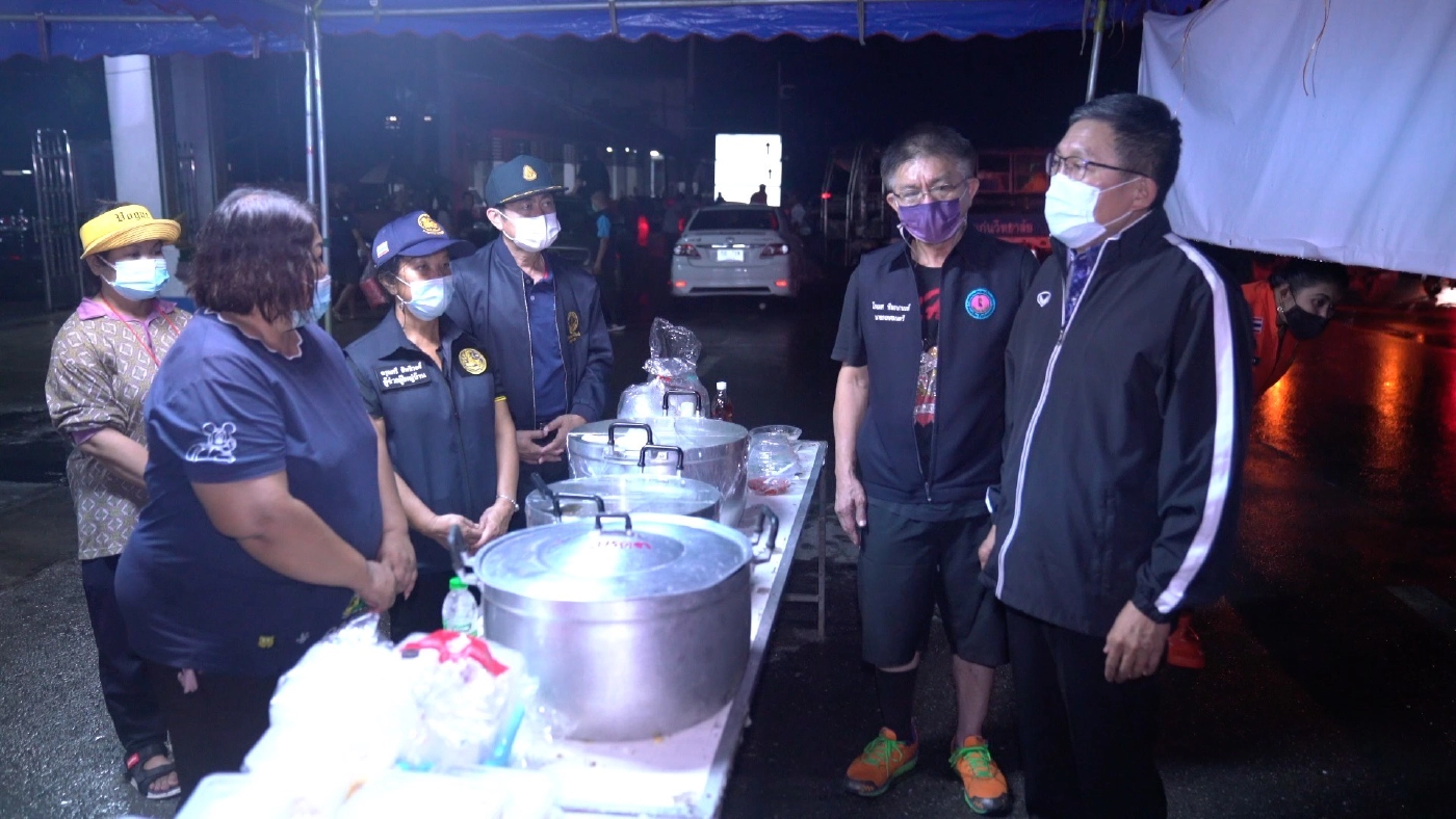 เร่งติดตั้งเครื่องผลักดันน้ำท่วมเข้าเขตอำเภอเมืองขอนแก่น