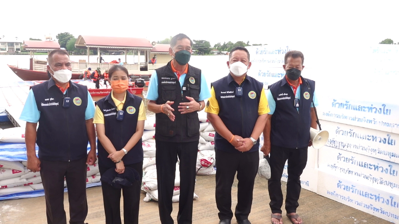 บิ๊กแจ๊สมอบหมายลูกสาวตรวจดูสถานการณ์น้ำเตรียมแผนเยียวยาหลังน้ำลด