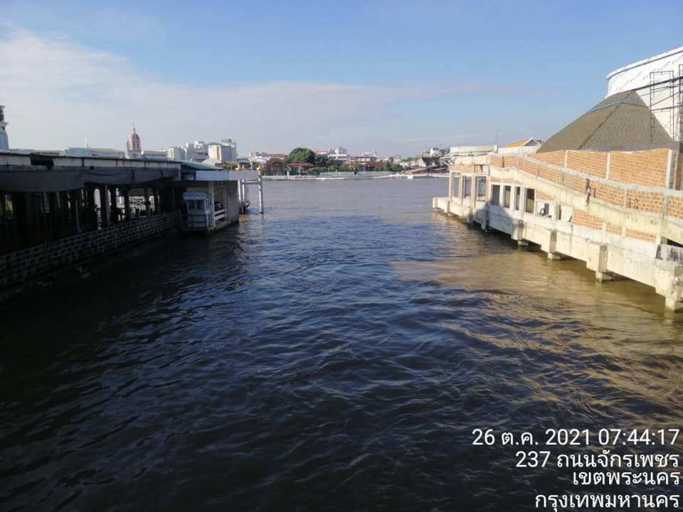 สถานการณ์น้ำเหนือไหลผ่านเจ้าพระยา ยังไม่กระทบกทม. เฝ้าระวังต่อเนื่อง