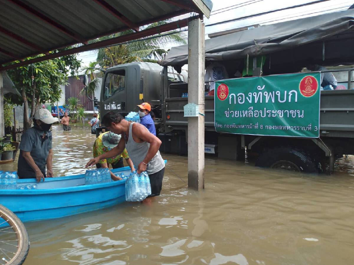น้ำท่วมโคราชรอบเมืองจม12ตำบล ปักธงแดงเร่งอพยพชาวบ้าน
