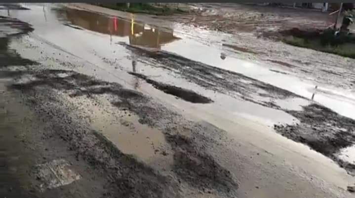 ชาวบ้านสุดทน งบ 24ล้านสร้างไม่ถึงปีถนนพังเละ