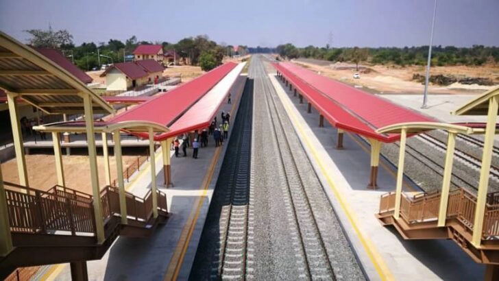 โครงการรถไฟทางคู่ ลพบุรี - ปากน้ำโพ ทางยกระดับที่ยาวที่สุดในไทย