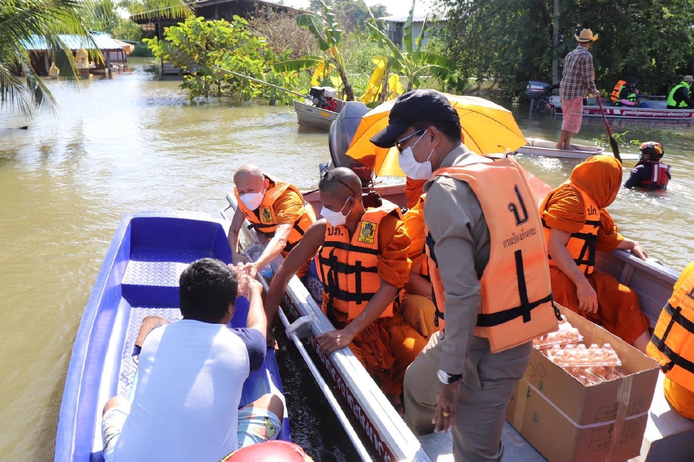 ปภ.รายงานสถานการณ์อุทกภัยในภาพรวม 15 จังหวัด