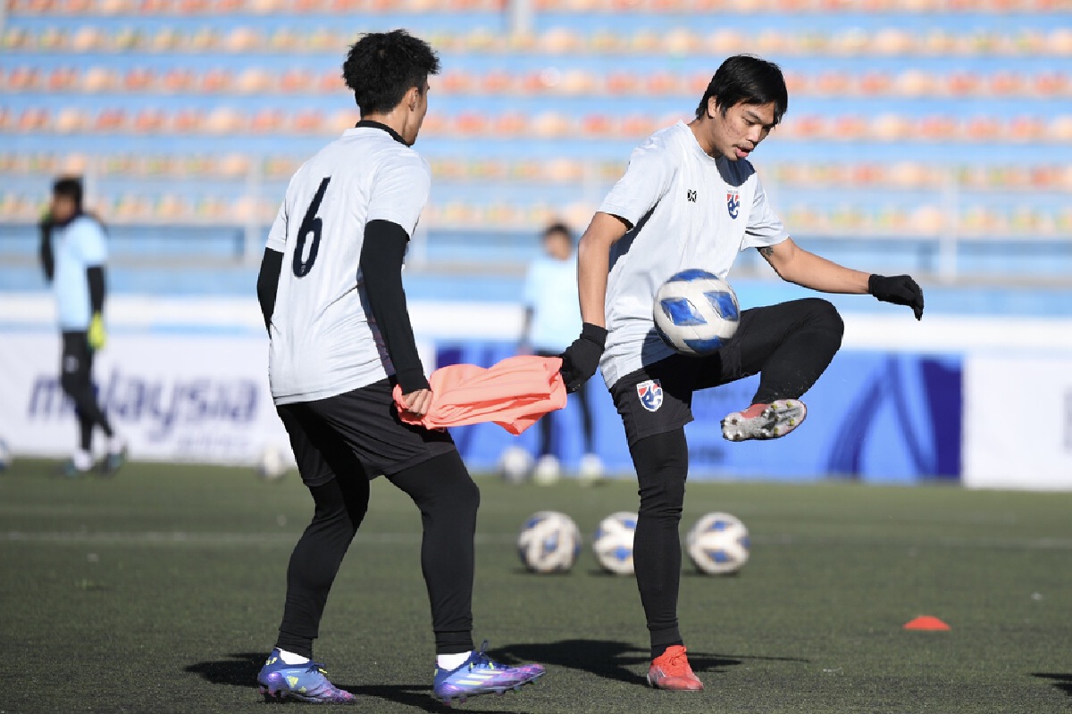 ช้างศึก U23 ซ้อมมื้อสุดท้าย "โค้ชโย่ง" มั่นใจลูกทีมคว้าชัย