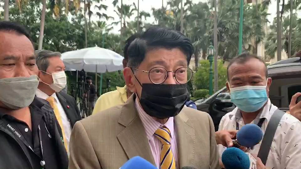 "วิษณุ"ชี้คลิป"ทักษิณ"คุยสมากชิกเพื่อไทยไม่ถือครอบงำ ปัดเข้าข่ายยุบพรรค