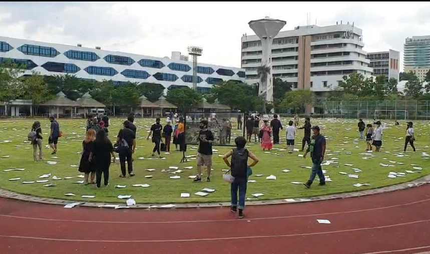 บรรยากาศงาน 45 ปั 6 ต.ค.ช่วงบ่าย