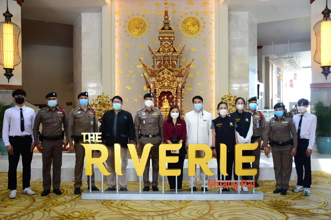 ตร.ท่องเที่ยวเชียงราย สุ่มตรวจความพร้อมโรงแรม-รับเปิดประเทศ