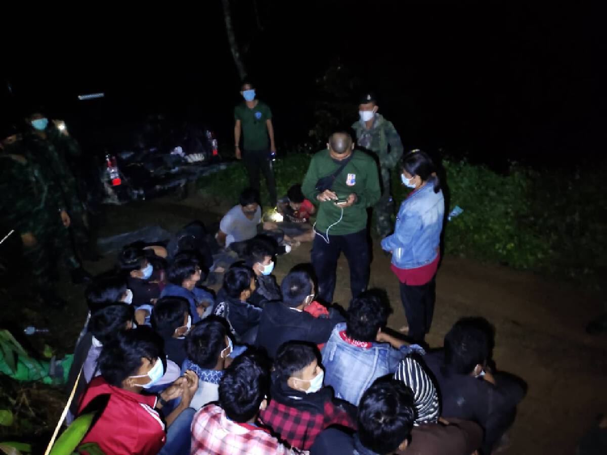 ทหารรวบเมียนมา 44 รายลอบเข้าไทยมุ่งทำงาน 4 จังหวัด