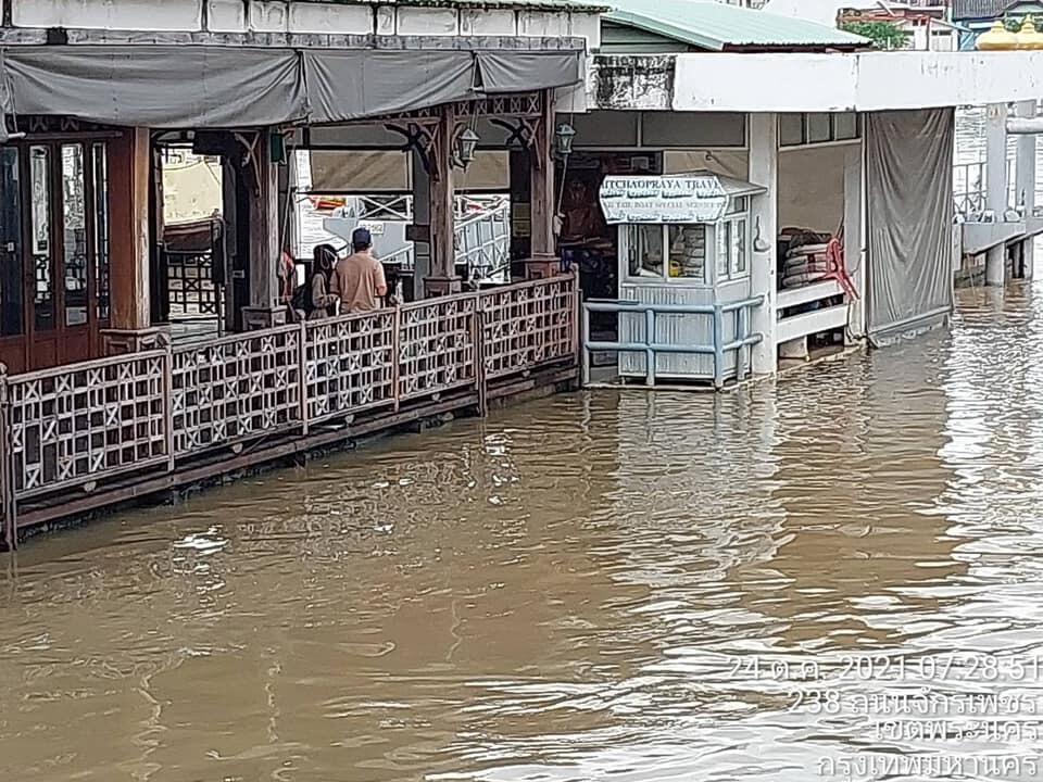 น้ำเหนือไหลผ่านแม่น้ำเจ้าพระยา ยังไม่ส่งผลกระทบกทม. เฝ้าระวังต่อเนื่อง