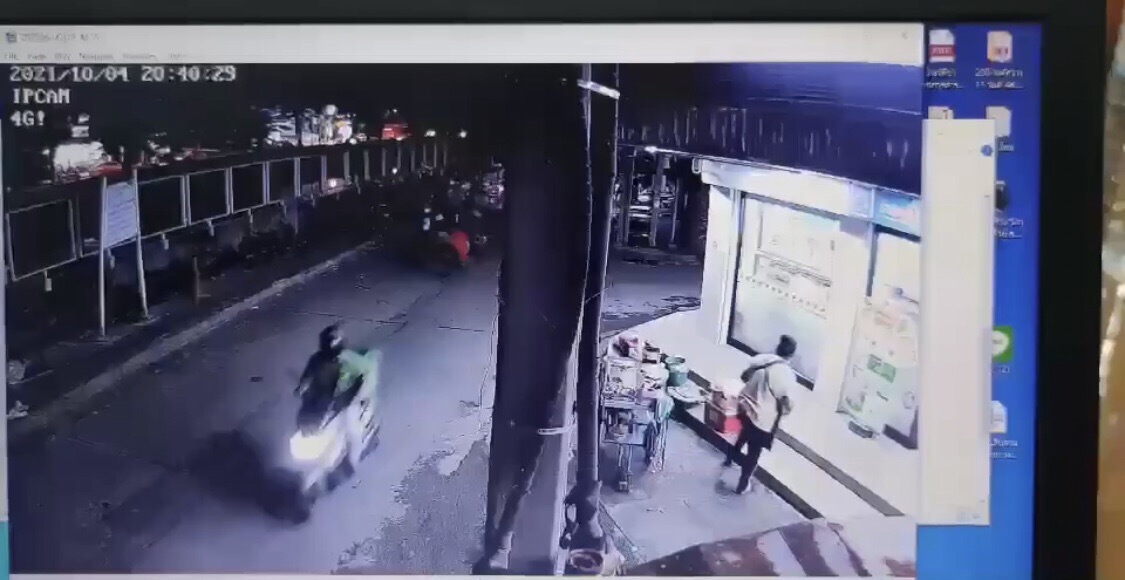 เปิดภาพวงจรปิด นาทีคนร้ายฆ่าพนักงานส่งพัสดุ ปมทวงหนี้ค้างเก่า