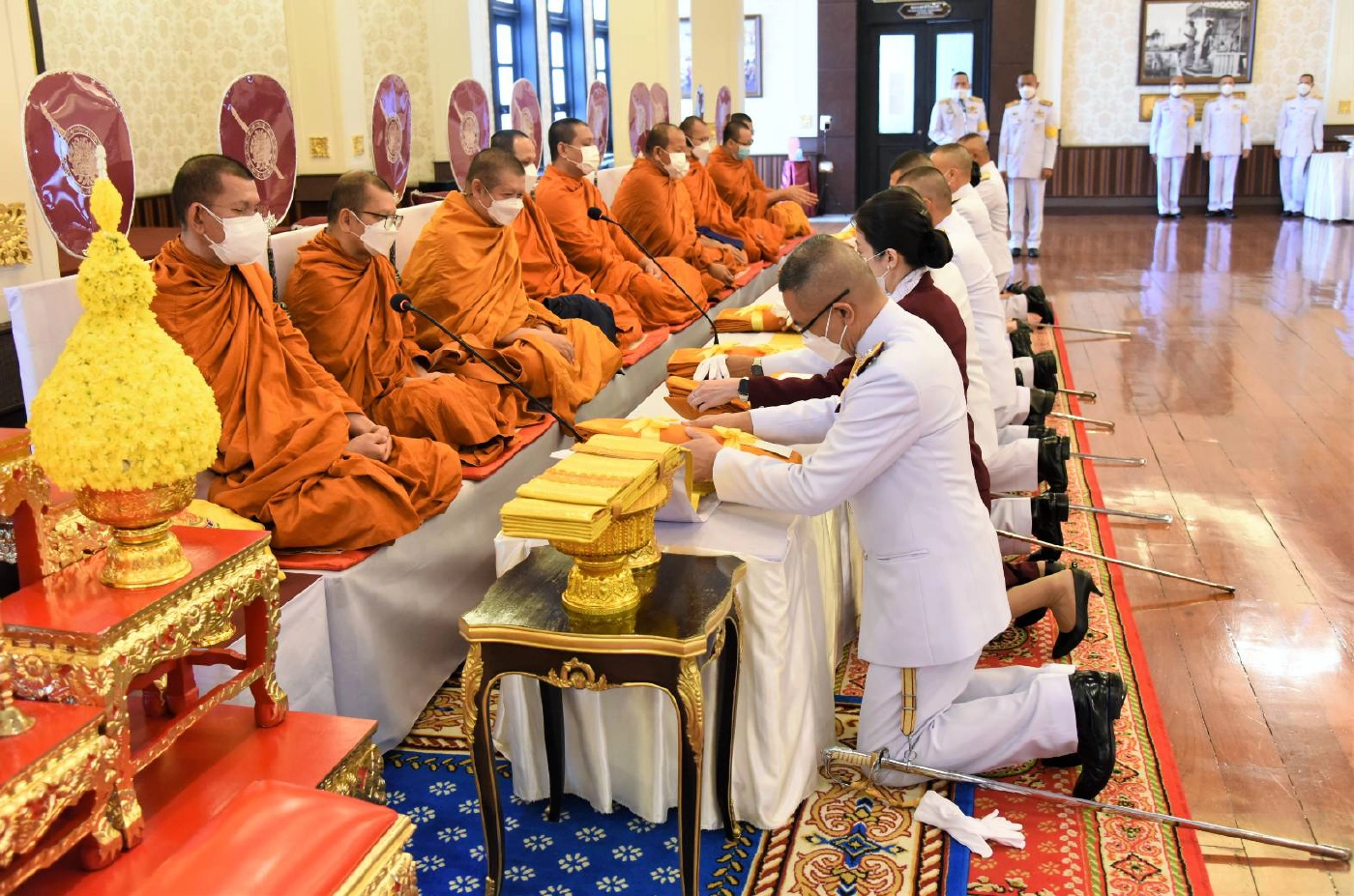 ตร.จัดพิธีบำเพ็ญกุศล น้อมรำลึก ในหลวงรัชกาลที่ ๙