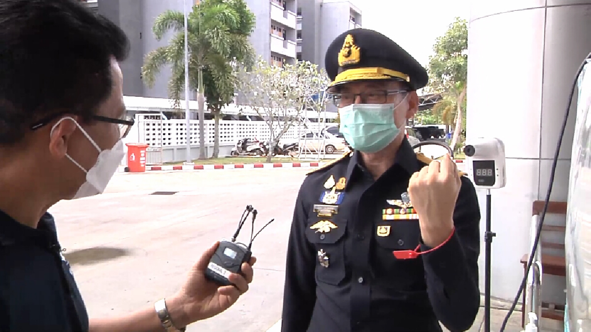 นายด่านฯต้นคิดสายรัดข้อมือติดตามโควิด 19 (คลิป)