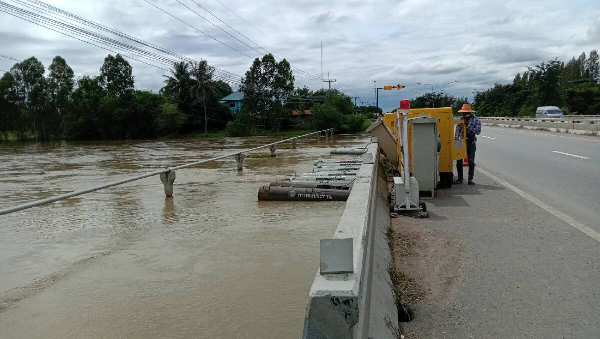 ชป.โคราช เร่งผลักดันน้ำผันน้ำลงลำมูล ป้องกันแหล่งเศรษฐกิจโนนสูง
