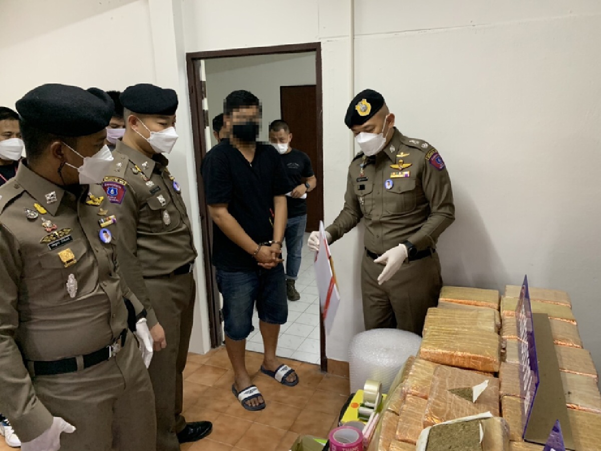 ตำรวจ 191 โชว์ผลงานจับค้ากัญชาออนไลน์กว่า 616 ​กิโลกรัม