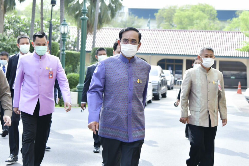 พล.อ.ประยุทธ์​ จันทร์โอชา​ นายกรัฐมนตรี​ และ รมว.กลาโหม