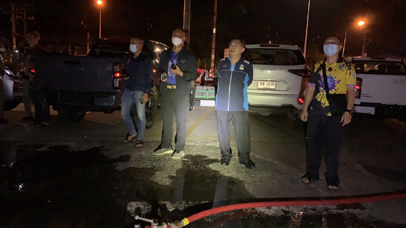 เพลิงไหม้โชว์รูมรถยนต์อีซูซุตังปักศรีสะเกษ