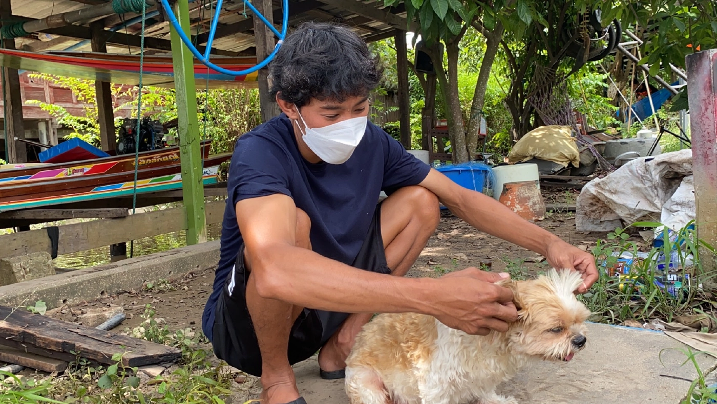 พบน้องหมาพุดเดิ้ล ลอยมากับสวะ สงสัยเป็นตัวที่หายจากเหตุเรือล่ม