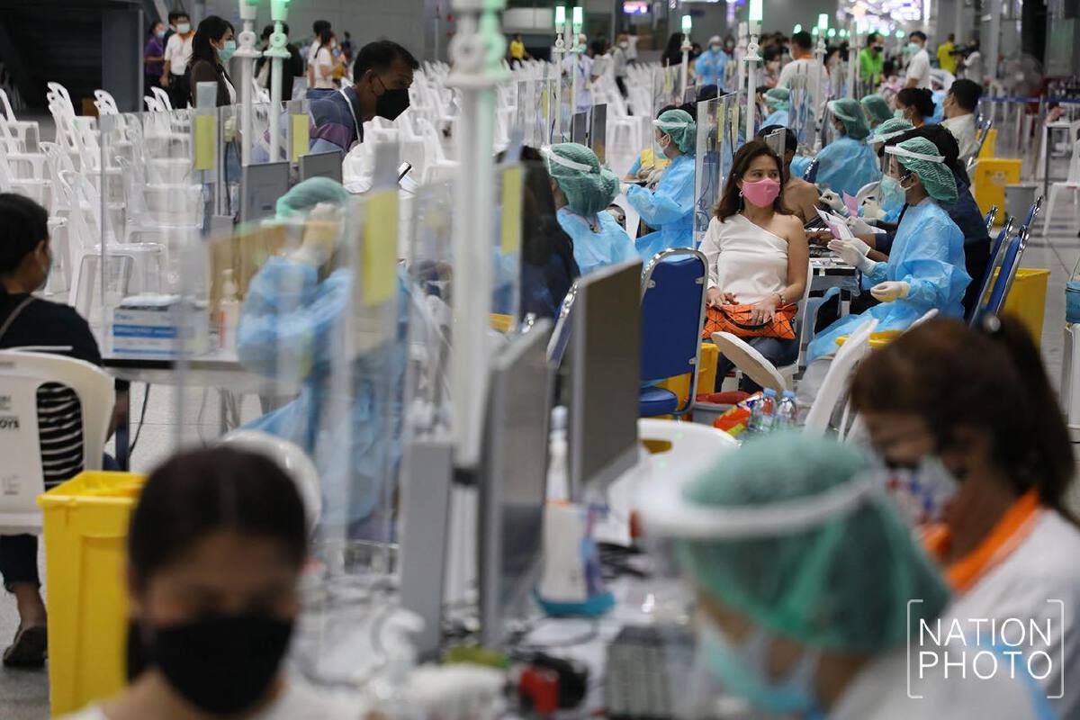 ประกาศ ศูนย์ฉีดวัคซีนกลางบางซื่อ รับฉีดเข็ม 3 (AZ)