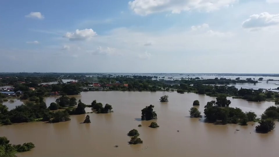 แม่น้ำป่าสักเพิ่มขึ้นจ่อท่วมตลาดท่าเรืออีกรอบ