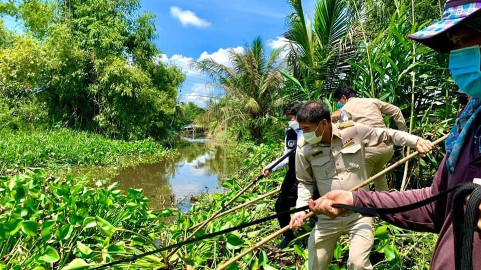 ห่วงใยชาวชุมชนริมคลอง เตรียมพร้อมป้องกันสถานการณ์น้ำ