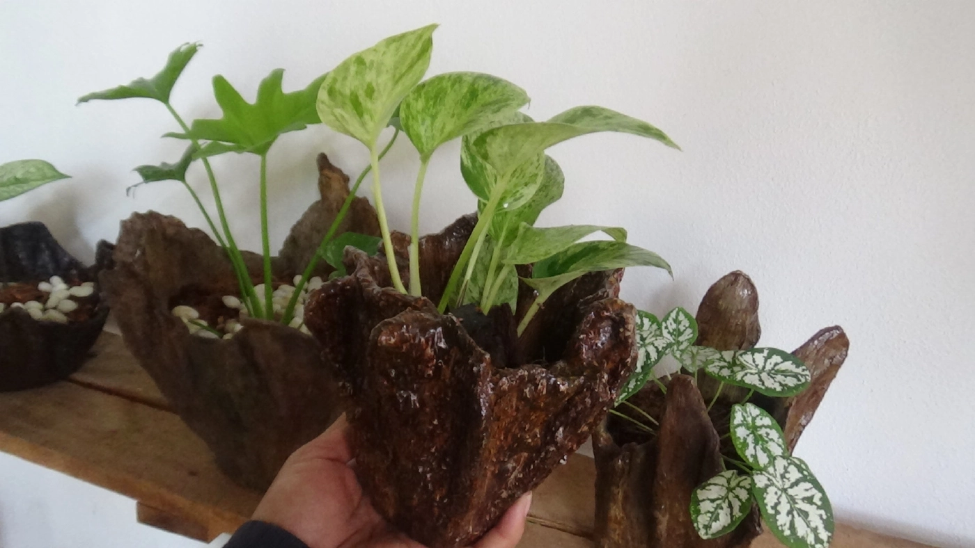 แปลงร่างผ้าไร้ค่าให้มีราคา "กระถางผ้าขี้ริ้ว"