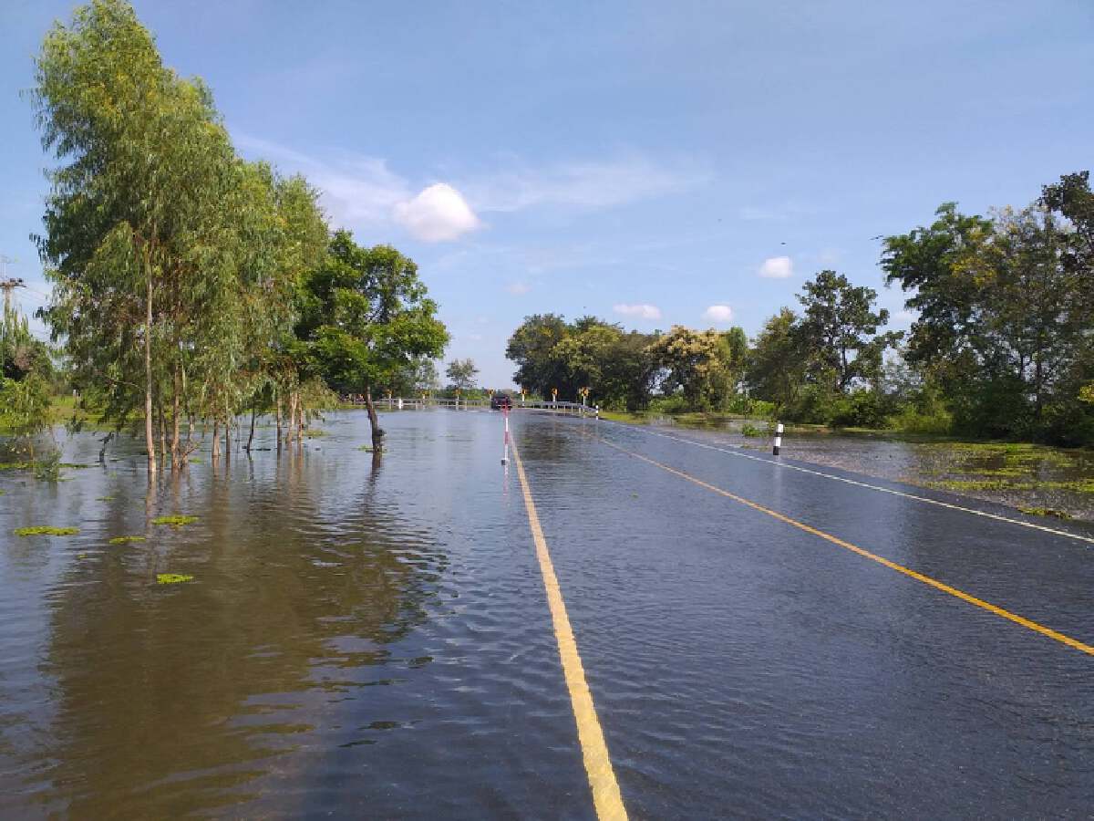 กรมทางหลวงชนบท เผยล่าสุด ยังปิดถนน 21 เส้นทางใน 9 จังหวัด
