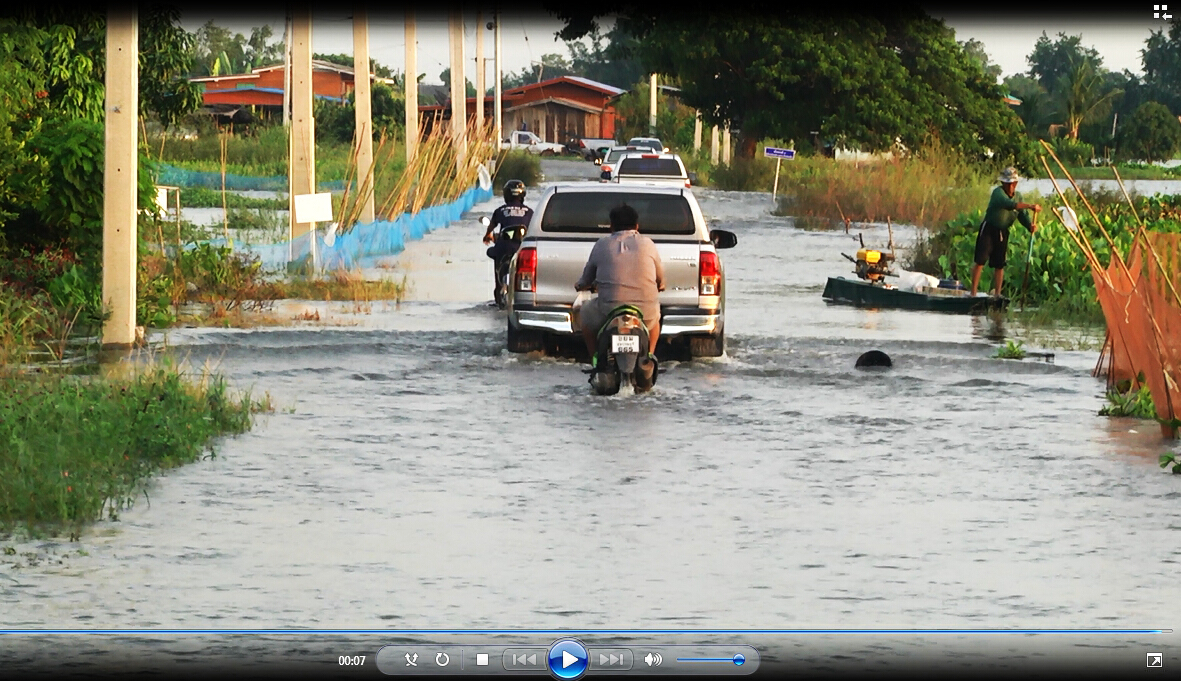 เร่งระบายน้ำช่วยชาวสุพรรณบุรี 3 อำเภออ่วม